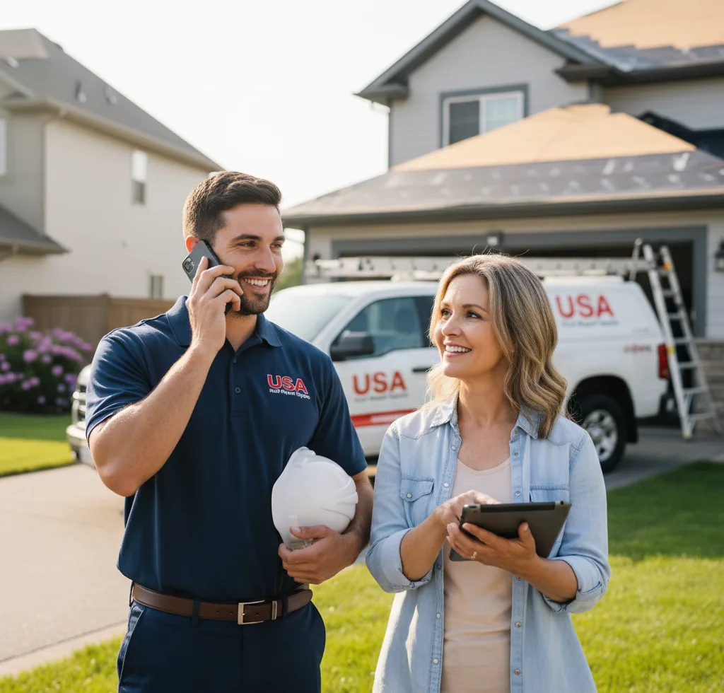 USA Roof Repair Experts customer support in Rosemead